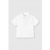 Detská bavlnená polokošeľa Mayoral 102.3E.Baby.PPY2 biela 104