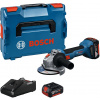 BOSCH Professional Uhlová brúska AKU 125 mm s kufrom GWS 18V-8, 0.601.9N9.002 (2× 4 Ah) 0.601.9N9.002