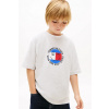 Tommy Hilfiger tričko detské bavlnené KB0KB10269.128.176.PPY2 sivá 152
