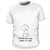 Hladkaj ma mám to rád! - unisex bavlnené tričko s potlačou bc-b04 sky-blue