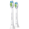 Philips Bodycare W Optimal White Standard vymeniteľné nástavce pre elektrické kefky 2 ks biela; HX6062/10