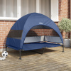 VidaXL pelech pre psa modré 127 cm x 81 cm