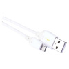 EMOS USB kábel 2.0 A/M - micro B/M 1m biely, Quick Charge SM7004W