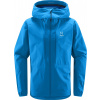 Pánská softshellová bunda Haglöfs Discover touring - modrá Velikost: S
