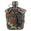 MIL-TEC® Fľaša MIL-TEC poľná s pohárom, flecktarn