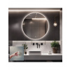 Alfaram Kúpeľňové okrúhle zrkadlo s vypínačom - KOLO LED PREMIUM 1913