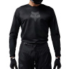 Fox Racing FOX 180 Blackout Jersey - Black - FOX 180 Blackout Jersey - L, Black