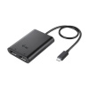 i-Tec I-tec USB-C Dual 4K/60Hz (single 8K/30Hz) DP Video Adapter