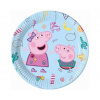 Papierové taniere prasiatko Pepina - Peppa Pig - 23 cm - 8 ks