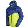 Sir Joseph Heron hooded Man navy/limet pánská zimní bunda s kapucí Alpská vlna - M