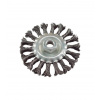 Extol Kartáč okružný vrkočový, oceľový drôt 0,5mm, 125mm, otvor 22,2mm