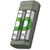 nabíjačka gp eco e221 + 2xaa recyko 2100