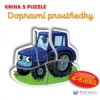 Dopravní prostředky Kniha s puzzle