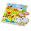 Bigjigs Toys vkladačka so zvukom Farma
