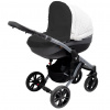 NEW BABY Moskytiéra na kočík New Baby Basic čierna