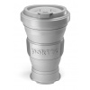 Pokito 3v1 skladací pohár 475ml Cool grey
