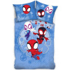 Carbotex bavlna obliečky Spidey Malí Hrdinovia 140x200 70x90