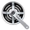 Shimano stred FC-TY501 170mm 48x38x28z. s krytom