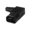 PremiumCord konektor IEC 320 C14 10A pravoúhlý cs220/m90