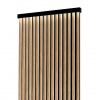 Lamelový panel - garniža s LED osvetlením - 100,4 cm - Dub prírodný Fornitury Odtieň dosky: K351RT