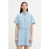 Levi's šaty rifľové SS LOGAN WESTERN 005I6 modrá M