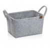 Kela Úložný kôš s ušami Fay 35 x 25 cm sv. sivá