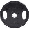 Insportline Pogumovaný olympijský kotúč Ruberton 15 kg 50 mm