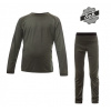 Komplet dětský SENSOR MERINO AIR SET olivový NEW 100