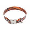 Firedog BioThane obojok Clip 25 mm 36 cm camo oranžový