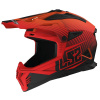 LS2 Helmets LS2 MX708 FAST II DUCK M.H-V ORANGE RED-06 - XS