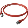 Easylan CPP1ORARAR0050 RJ45 sieťové káble, prepojovacie káble CAT 6A S/FTP 5 m červená 1 ks; CPP1ORARAR0050