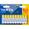 Varta Energy AA batérie, 8+2 ks