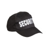 Kšiltovka Mil-tec s nápisom ´SECURITY´ BLACK