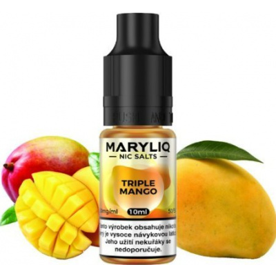 Liquid MARYLIQ Nic SALT Triple Mango 10ml - 20mg