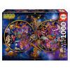 Puzzle Constellations Educa 1000 dielov a Fix lepidlo svietiace