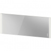 Duravit XViu - Zrkadlo 2020x800 mm s osvetlením, champagne matná XV70490B1B1