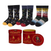 Cerdá Harry Potter Ponožky 3-Pack Bradavice 8-45
