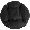 Vankúš - Okrúhly vankúš pre stoličku Ophelia 36 cm - čierna (Okrúhly vankúš pre stoličku Ophelia 36 cm - čierna)