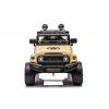 Detské elektrické auto Toyota FJ Cruiser hnedožltá/khaki