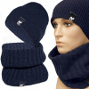 Set Cap, komín (golf) Distribúcia (Pánska súprava klobúkov a komínových teplých zimných farieb)