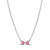 Náhrdelník PANDORA Ružová mašlička 394235C01-45