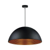 Luster Flair NASHIRA E27 1x42 W čierny
