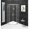 GELCO SIGMA SIMPLY 90cm sprchový kút štvrťkruhový, profil chróm, sklo číre, GS5590