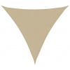 vidaXL Tieniaca plachta, oxford, trojuholníková 3,6x3,6x3,6 m, béžová - Béžová - 1055-142957