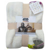 Prikrývka na posteľ - Disney Polyesterova prikrývka 150 x 120 cm (Disney Star Wars Deaket Baby Yoda 150x120 cm)