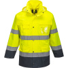 PORTWEST HI-VIS LITE 3V1 S162 / Reflexná bunda 3v1 - HV žltá/námorná modrá M