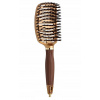 Olivia Garden NanoThermic Ceramic + Ion Flexi Boar Brush rozčesávacia kefa