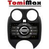 TomiMax Nissan Micra Android 14 autorádio s WIFI, GPS, USB, BT HW výbava: 2K 2000x1200px 8 Core 8GB+128GB HIGH - iba displej A