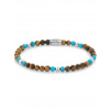 Rebel & Rose Bracelet Mix Tiger Turquoise RR-40109-S-S ladies