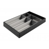 STRONG StrongMax príborník kompletný set 276x450mm, čierna, vrátane misiek 3+2